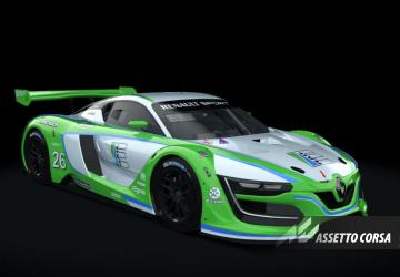 Мод ACF Cup - RS01C - Renault RS01 2016 версия 1.16.3 для Assetto Corsa