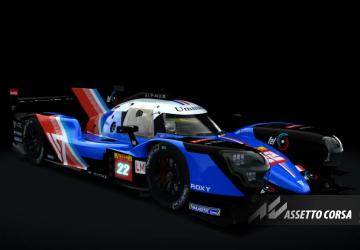 Мод ACF LMH ALPINE A480 WEC5 версия 1.0 для Assetto Corsa