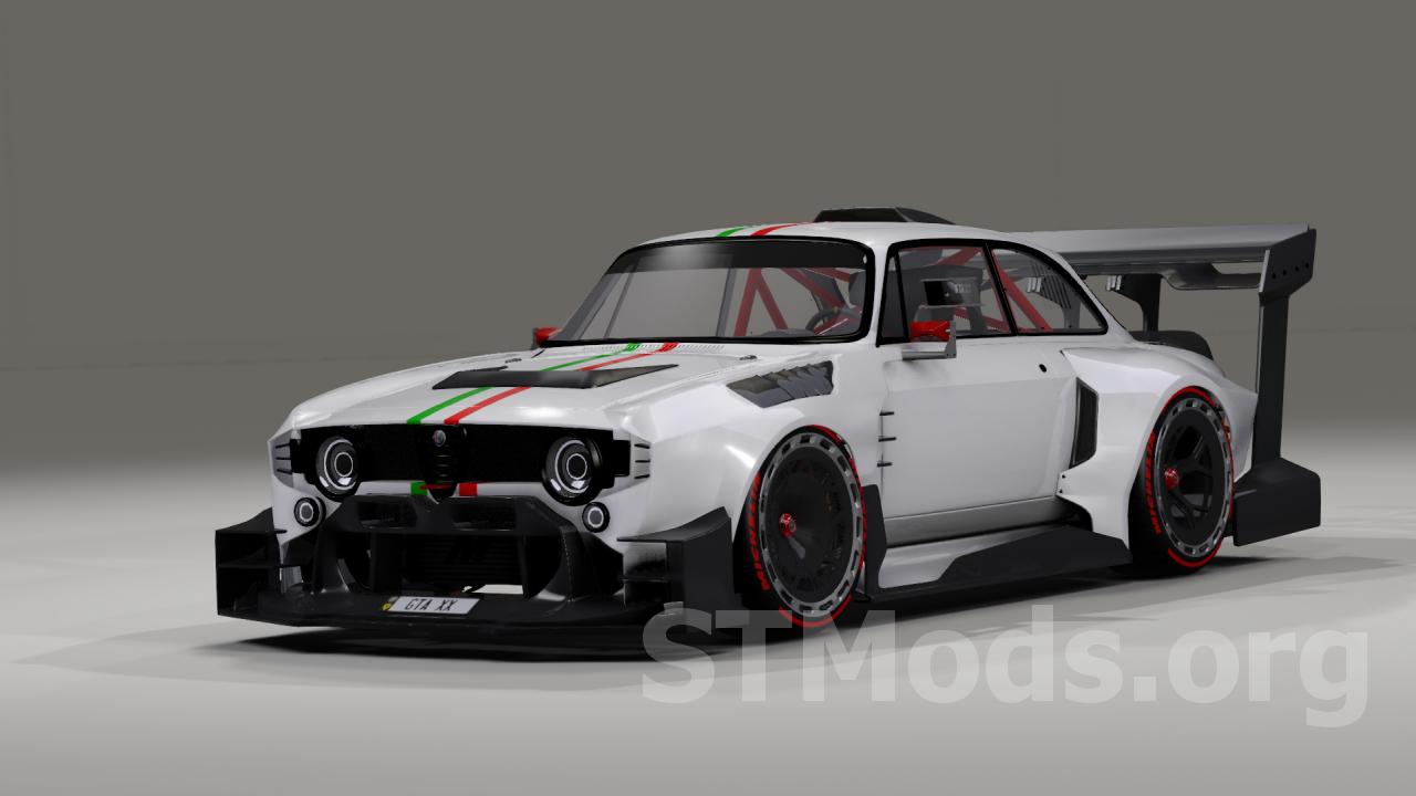 Скачать мод Alfa Romeo GTA XX Concept версия 0.9 для Assetto Corsa