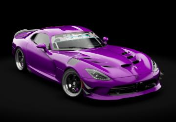 Мод AMF Dodge Viper ACR ’16 Public версия 1.0 для Assetto Corsa