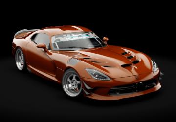 Мод AMF Dodge Viper ACR ’16 Public версия 1.0 для Assetto Corsa