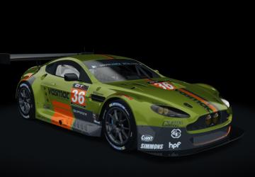 Мод Aston Martin Vantage GTE версия 1 для Assetto Corsa