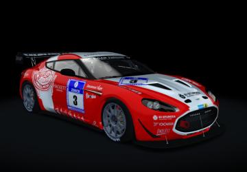 Мод Aston Martin Zagato GT3 версия 1 для Assetto Corsa