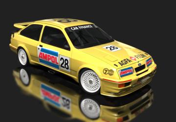 Мод ATCC 1992 - Ford Sierra RS500 GRPA версия 1 для Assetto Corsa