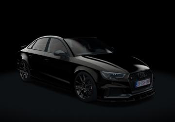 Мод Audi RS3 Sedan 2021 Tuned WIP версия 2.1 для Assetto Corsa