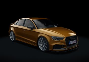 Мод Audi RS3 Sedan 2021 Tuned WIP версия 2.1 для Assetto Corsa