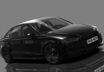 Мод Audi S3 Sedan Unmarked Police версия 1 для Assetto Corsa