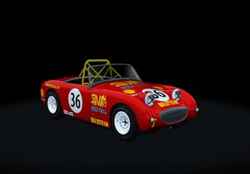 Мод Austin Healey Sprite (Race) версия 1.1 для Assetto Corsa