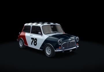 Мод Austin/Morris Mini Cooper S Full Race Spec v1 для Assetto Corsa