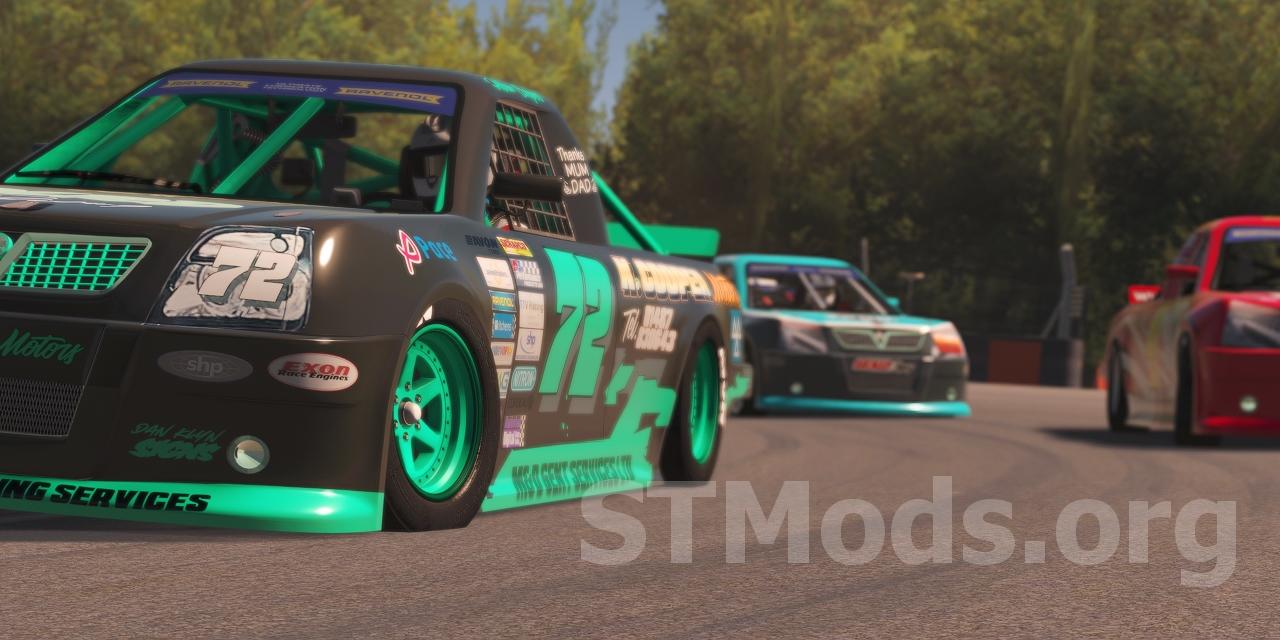 Скачать мод BARC Pickup Trucks версия 0.8 для Assetto Corsa