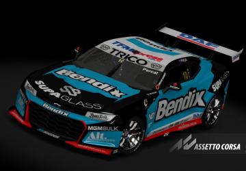 Мод BENDIX 2025 Nick Percat Livery версия 1.0 для Assetto Corsa