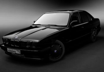 Мод BMW 525i E34 Necro версия 1.5 для Assetto Corsa