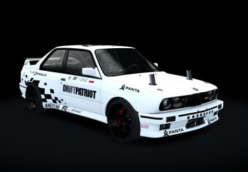 Мод BMW E30 Drift Patriot Dzik V8 версия 1 для Assetto Corsa