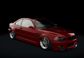 Мод BMW E46 M3 Stance версия 1.0 для Assetto Corsa