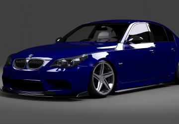 Мод BMW E60 520D (M5 kitted) версия 1 для Assetto Corsa