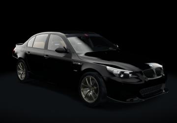 Мод BMW E60 M5 - Street версия 1.1 для Assetto Corsa