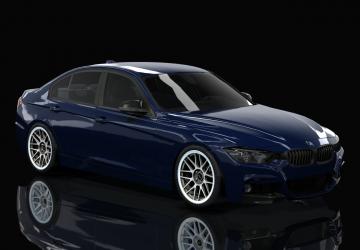 Мод BMW F30 340I Pure800 Pushin P Tuned версия 1.0 для Assetto Corsa