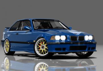 Мод BMW M3 E36 street MadZ версия 1 для Assetto Corsa