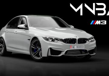 Мод BMW M3 F80 версия 1.1 для Assetto Corsa