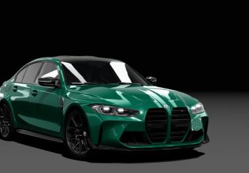 Мод BMW M3 G80 Competition A2 Performance версия 1 для Assetto Corsa