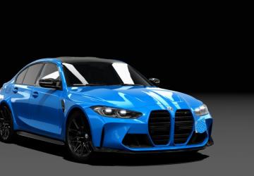 Мод BMW M3 G80 Competition A2 Performance версия 1 для Assetto Corsa