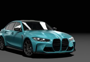 Мод BMW M3 G80 Competition A2 Performance версия 1 для Assetto Corsa