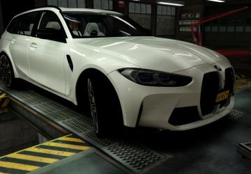 Мод BMW M3 Touring G81 MNBA версия 1 для Assetto Corsa