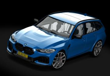 Мод BMW M3 Touring G81 MNBA версия 1 для Assetto Corsa