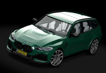 Мод BMW M3 Touring G81 MNBA версия 1 для Assetto Corsa