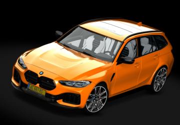 Мод BMW M3 Touring G81 MNBA версия 1 для Assetto Corsa