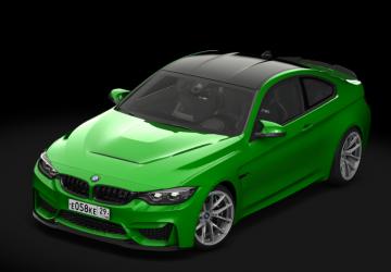 Мод BMW M4 CS Gunshot Tuned | Redd Tuned версия 1.0 для Assetto Corsa