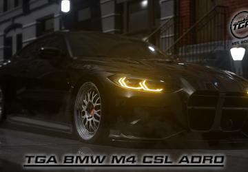 Мод BMW M4 G82 CSL ADRO | TGA x NAVVA версия 1.0 для Assetto Corsa