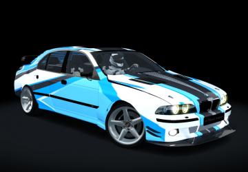 Мод BMW M5 E39 687 Bros версия 1.0 для Assetto Corsa