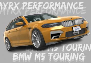 Мод BMW M5 Touring 2022 Sayrx версия 5.0 для Assetto Corsa