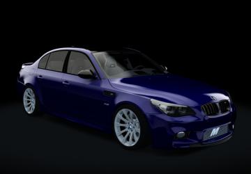 Мод BMW M5 V10 E60 Shelby Oliver версия 1.0 для Assetto Corsa