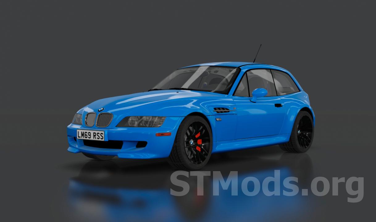 Скачать мод BMW Z3 M Coupe S54 версия 1 для Assetto Corsa
