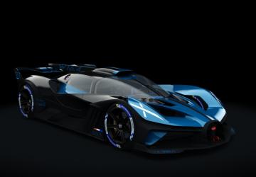 Мод Bugatti Bolide для Assetto Corsa
