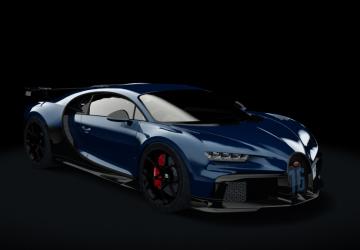 Мод Bugatti Chiron Pur Sport версия 0.2 для Assetto Corsa