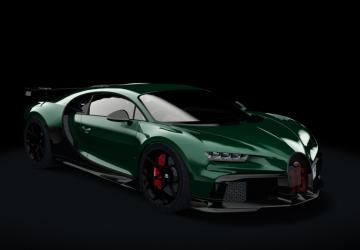 Мод Bugatti Chiron Pur Sport версия 0.2 для Assetto Corsa