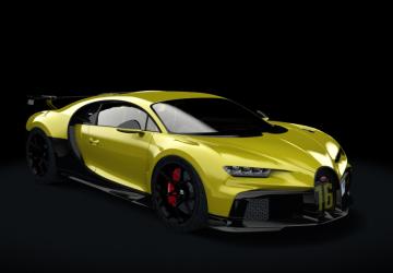 Мод Bugatti Chiron Pur Sport версия 0.2 для Assetto Corsa