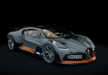 Мод Bugatti Divo версия 1.11.4 для Assetto Corsa