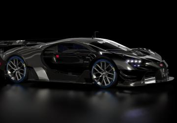 Мод Bugatti GT Vision версия 1 для Assetto Corsa