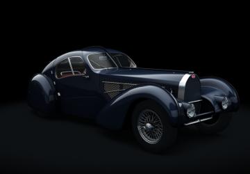 Мод Bugatti Type57 Aerolithe версия 1 для Assetto Corsa