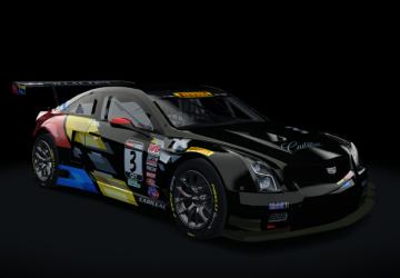 Мод Cadillac ATS VR GT3 версия 1.1 для Assetto Corsa