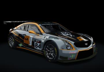 Мод Cadillac ATS VR GT3 версия 1.1 для Assetto Corsa