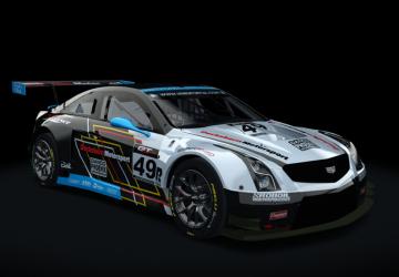 Мод Cadillac ATS VR GT3 версия 1.1 для Assetto Corsa