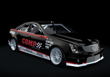 Мод Cadillac CTS-V 2004 версия 1.0 для Assetto Corsa