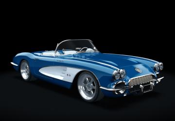 Мод Chevrolet Corvette C1 - 1960 версия RC 1.0 для Assetto Corsa