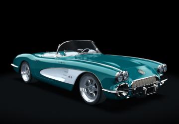 Мод Chevrolet Corvette C1 - 1960 версия RC 1.0 для Assetto Corsa