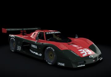 Мод Chevrolet Corvette GTP 1989 версия 1.1 для Assetto Corsa